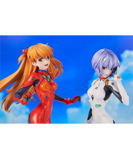 「【愛蔵版】新世紀エヴァンゲリオン」 綾波レイ/ 惣流・アスカ・ラングレー　全２種　1/7スケール　塗装済み完成品