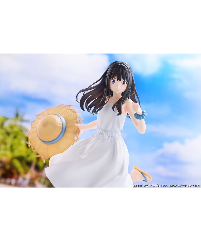 リコリス・リコイル 井ノ上たきな 白ワンピースVer. 1/7 塗装済み完成