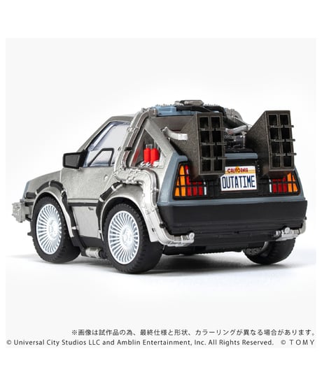 【予約】【送料無料】Qビレッジ QV-01 バック・トゥ・ザ・フューチャー タイムマシン (Part1)　［タカラトミー］