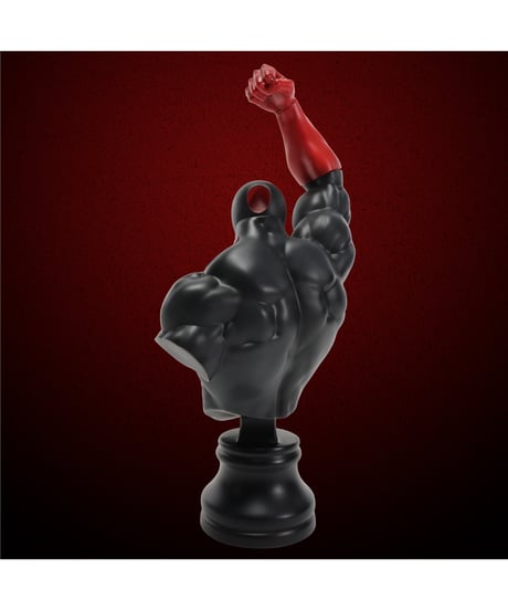 BMC キン肉マンシリーズ No.10 ブラックホール　彩色済み完成品　［CCP JAPAN］