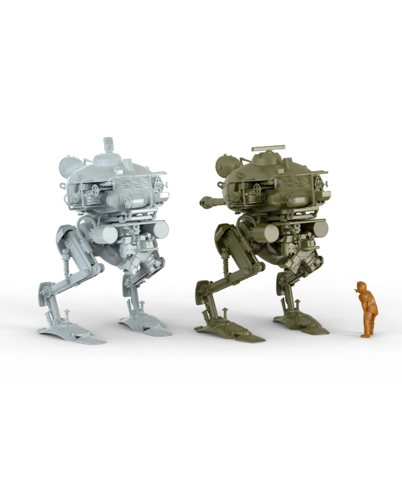 マシーネンクリーガー ARTPLA パックレーテ［長砲身・短砲身