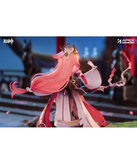 【予約】原神 八重神子・浮世笑百姿Ver.　1/7スケール　塗装済み完成品　［APEX-TOYS］