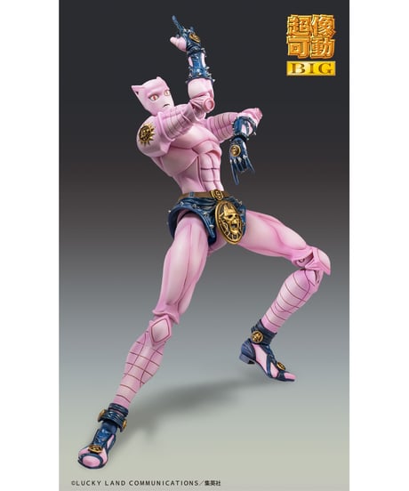 超像可動BIG「キラークイーン」『ジョジョの奇妙な冒険 第4部』　塗装済可動フィギュア　［メディコス・エンタテインメント］