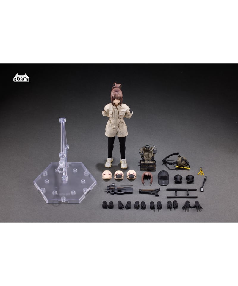 pocket artシリーズ PA006 セキュリティ 冷泉緋世 1/12スケール 塗装