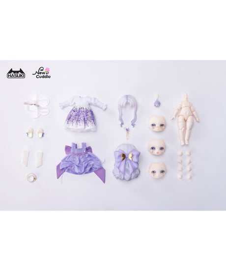 【予約】New Cuddle Flower NF-002 ヴィオーラ ノンスケール 完成品アクションフィギュア　[HASUKI]