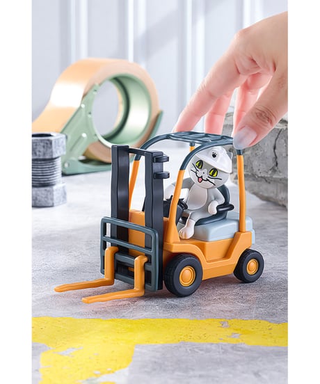 はしる！POP UP PARADE 仕事猫　塗装済み完成品　［グッドスマイルカンパニー］