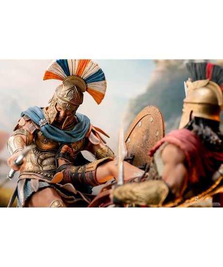 【予約】アサシン クリード オデッセイ/ アレクシオス スパルタキック 1/6 ジオラマ スタチュー　［ピュアアーツ］
