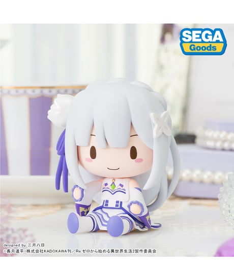 Reゼロから始める異世界生活　ふわぷち デフォルメフィギュア エミリア　[セガ フェイブ]