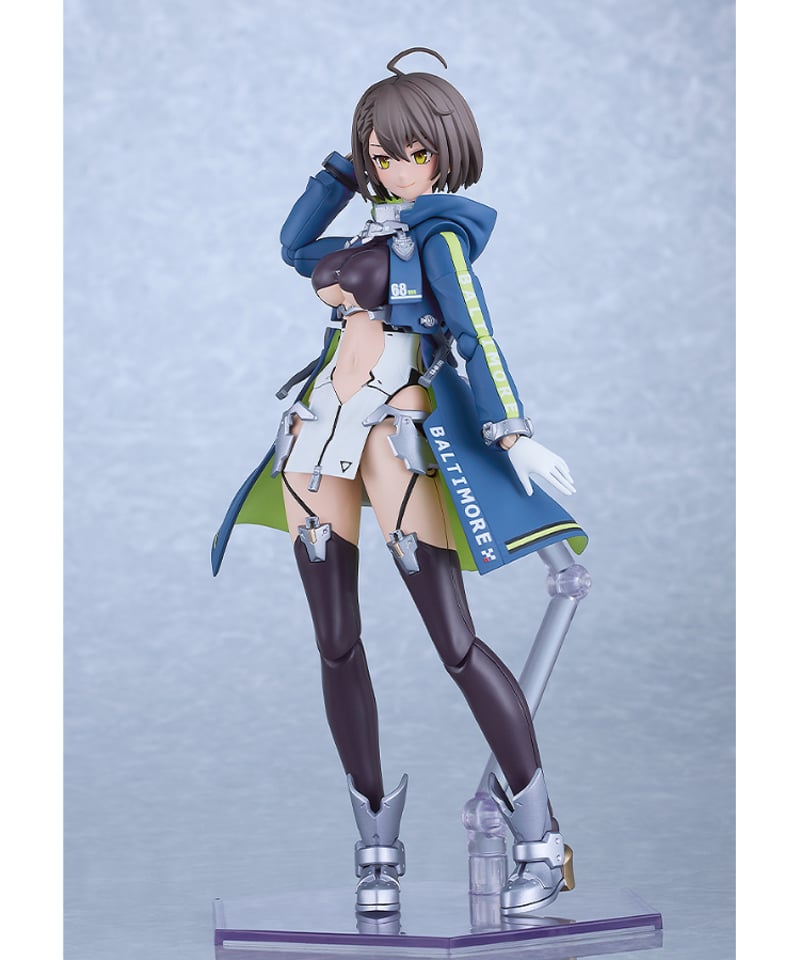 PLAMATEA ボルチモア 組み立て式プラモデル アズールレーン