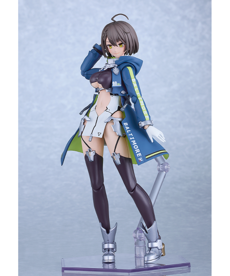 PLAMATEA ボルチモア 組み立て式プラモデル アズールレーン