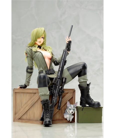 メタルギア ソリッド美少女 スナイパーウルフ【再生産】　PVC塗装済み完成品