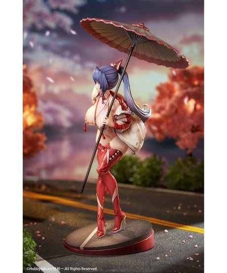 【予約】巫女少女 MIKOレースクイーンVer. 1/7 完成品フィギュア 通常版　［Hobby sakura］