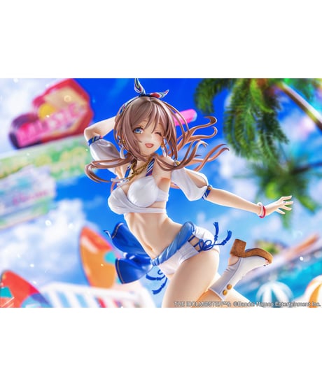 【予約】姫崎莉波 キミとセミブルーVer.　1/7スケール　塗装済み完成品フィギュア　学園アイドルマスター　[ネオンマックス]