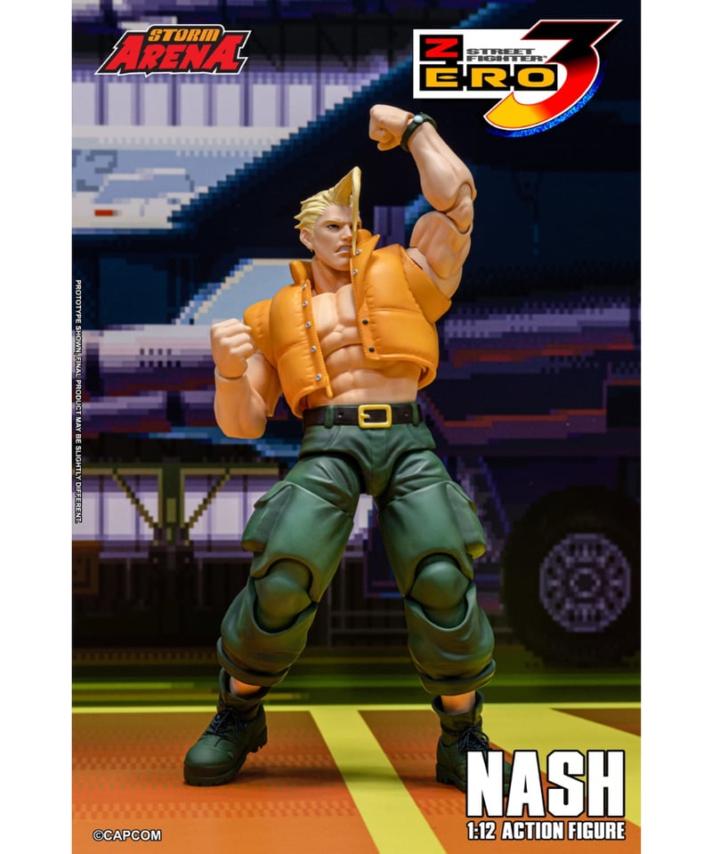 予約】ストームアリーナ ストリートファイターZERO3 ナッシュ