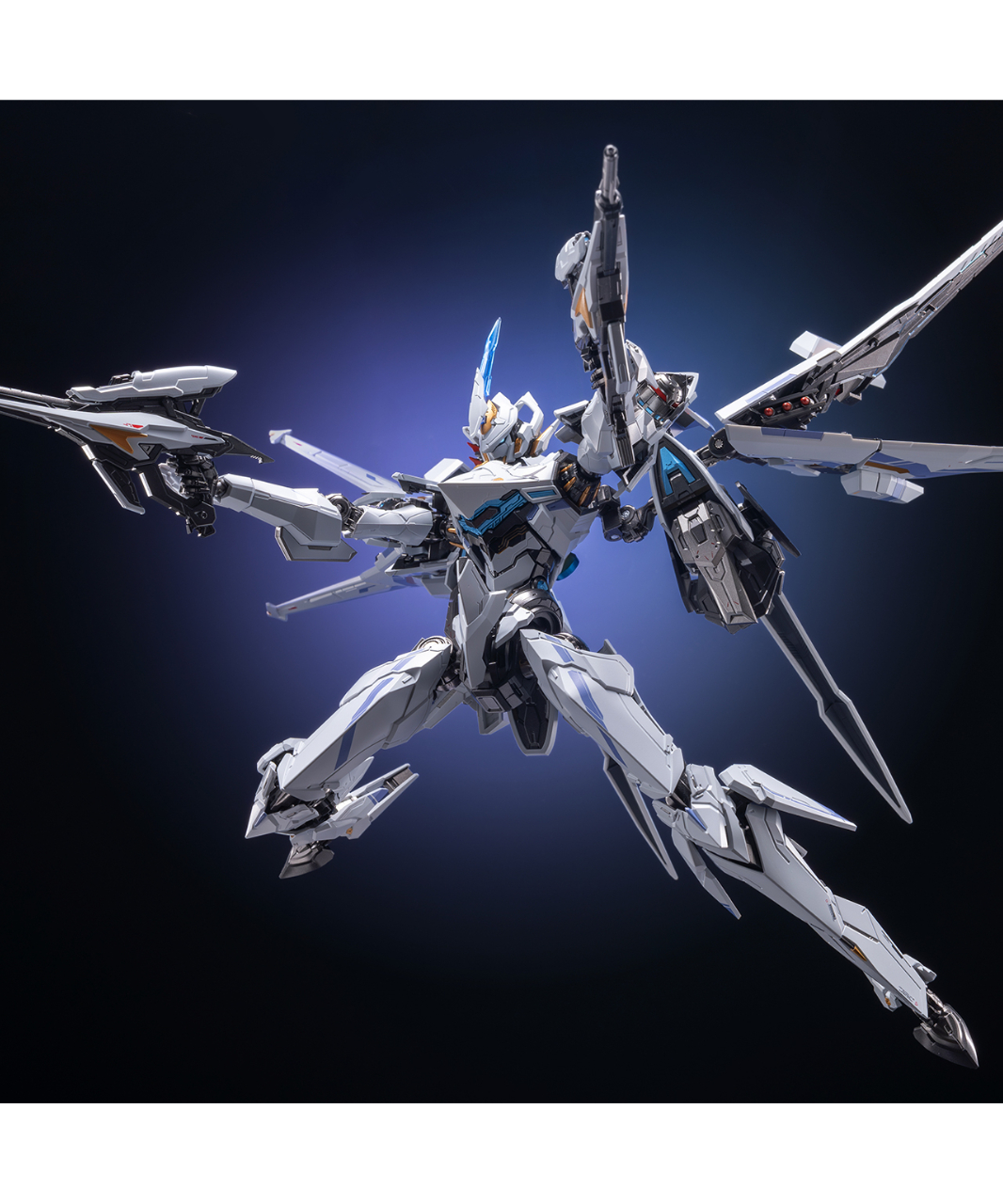 予約】Mecha Break 卓越級・解限機・矛隼 標準型 可動フィギュア