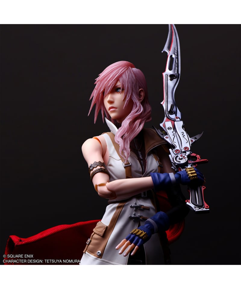 ファイナルファンタジーXⅢ PLAY ARTS真 ライトニング ［スクウェア