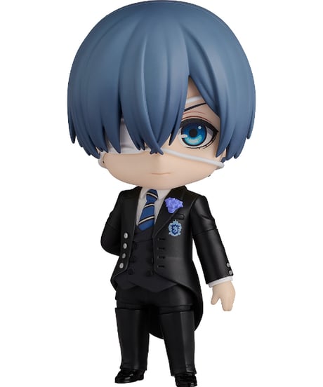 黒執事 -寄宿学校編-　ねんどろいど シエル・ファントムハイヴ 紺碧の梟寮 Ver.　塗装済み可動フィギュア　［グッドスマイルカンパニー］