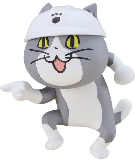 【予約】ねんどろいど 仕事猫　塗装済み可動フィギュア　［グッドスマイルカンパニー］