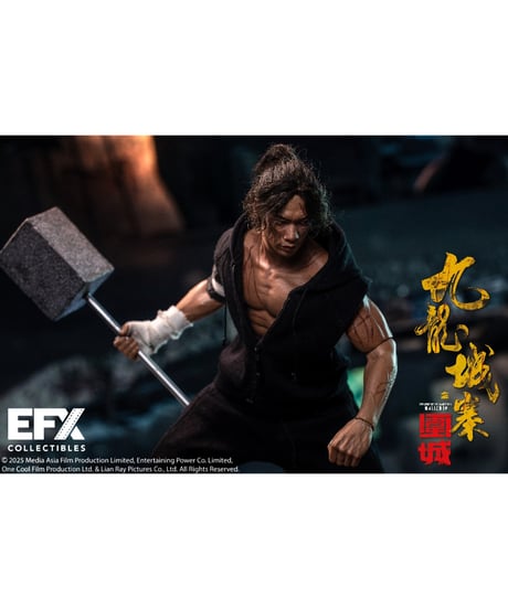 【予約】『トワイライト・ウォリアーズ 決戦！九龍城砦』1/6 アクションフィギュア 四仔(セイジャイ) デラックスエディション　［EFXコレクティブルズ］