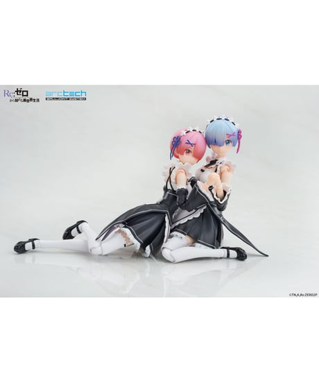 ARCTECH可動シリーズ Re:ゼロから始める異世界生活 ラム＆レム セット　1/8　塗装済み完成品　［APEX-TOYS］