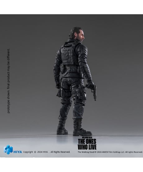 ウォーキング・デッド: ザ・ワンズ・フー・リブ 1/18 アクションフィギュア リック