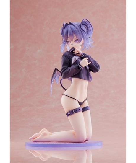 噛ミ癖ちゃん  illustration by 無人ちゃん。　1/6スケールフィギュア　PVC製塗装済み完成品