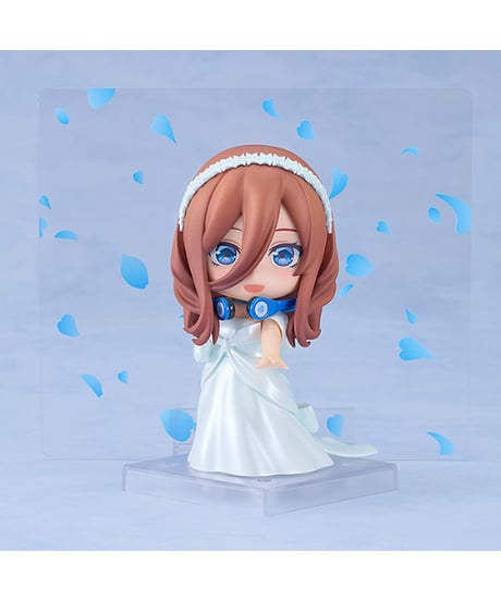 ねんどろいど 中野三玖 ウエディングドレスVer.　プラスチック製 塗装済み可動フィギュア　五等分の花嫁∽