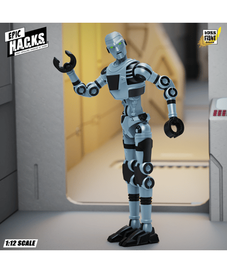 【予約】エピック H.A.C.K.S./ CGT コンバット・ドローン: アジャイル・バトル・ロボット 1/12 アクションフィギュア　［ボスファイトスタジオ］