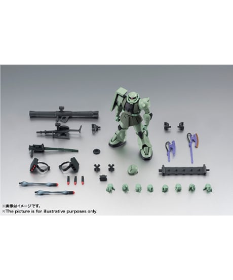 【送料無料】ROBOT魂 <SIDE MS> MS-06 量産型ザク ver. A.N.I.M.E.　機動戦士ガンダム　［バンダイ］