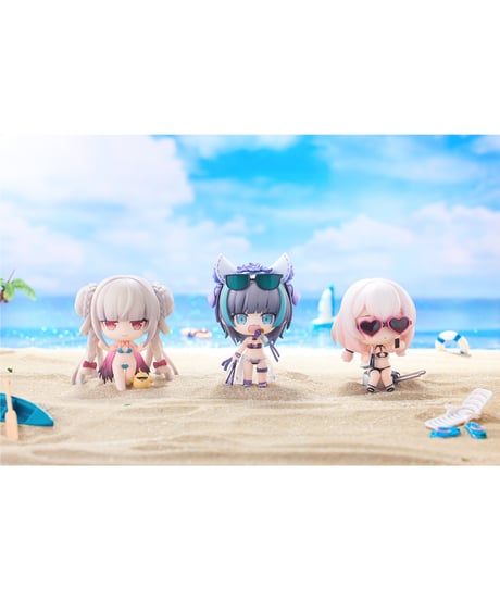 アズールレーン サマー水着 完成品デフォルメフィギュア Vol.2 3体セット　［Hanabee］