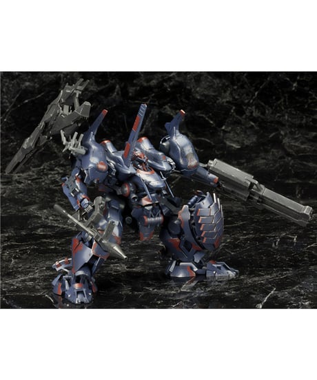 アーマード・コアV　KT-104/PERUN ハングドマン 再戦ver.　組み立て式プラモデル