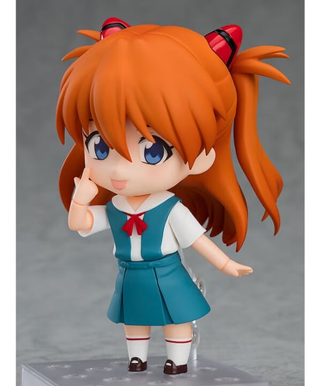 ねんどろいど 式波・アスカ・ラングレー（再販）　プラスチック製 塗装済み可動フィギュア【ヱヴァンゲリヲン新劇場版】