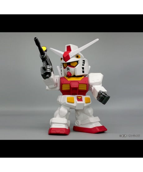 ジャンボソフビフィギュアSD RX-78-2 SDガンダム 2PカラーVer.　「SD機動戦士ガンダムV作戦始動」