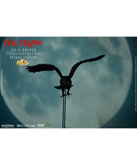 【予約】クロウ 飛翔伝説/ エリック・ドレイヴン 1/6 アクションフィギュア DX GOLD EDITION　［インフィニティスタチュー］