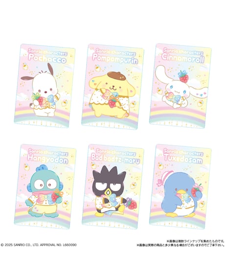 サンリキャラクターズ ウエハース10～いちご新聞の50周年をみんなでおいわい♡～　20個入り1BOX　［バンダイ］
