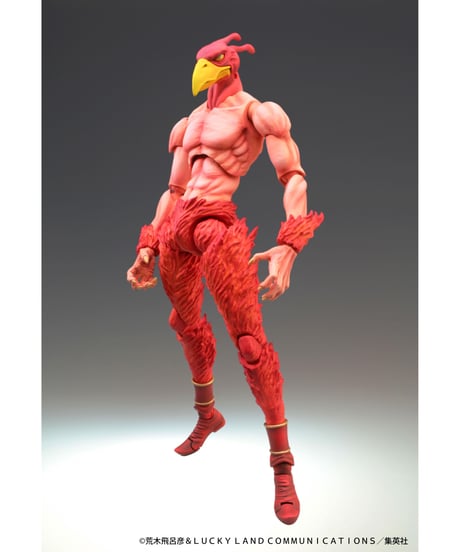 超像可動　『ジョジョの奇妙な冒険  第3部』　マジシャンズレッド　ＰＶＣ＆ＡＢＳ塗装済可動フィギュア
