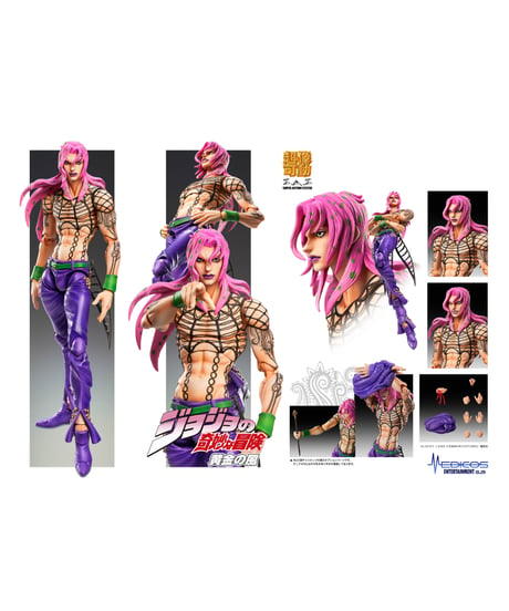 超像可動 「ディアボロ」 『ジョジョの奇妙な冒険 第5部』　ＰＶＣ＆ＡＢＳ塗装済可動フィギュア