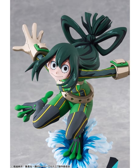 【予約】蛙吹梅雨 ヒーロースーツ 二次元化Ver.　1/8　塗装済み完成品　僕のヒーローアカデミア　［タカラトミー］