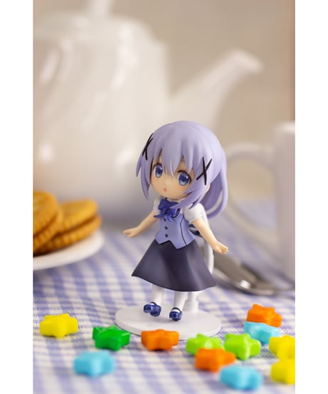 【予約】プラスチックキット「プラフィア　チノ（ミニフィギュア同梱セット）」　ご注文はうさぎですか？ BLOOM　[PLUM]