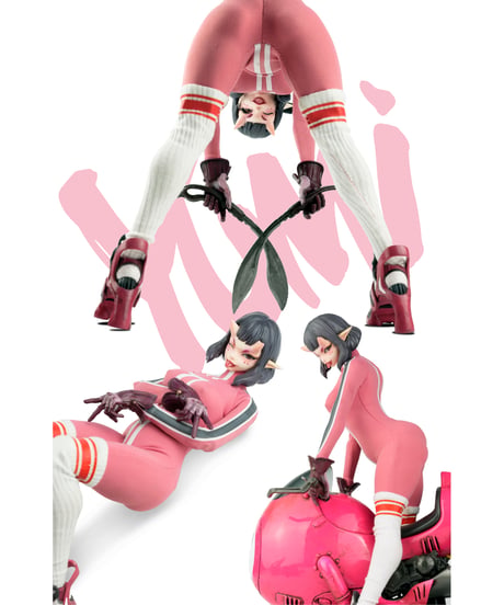 【予約】GAKIRACE 「YUMI」　Standard version　1/6　塗装済み完成品アクションフィギュア　［JTSTUDIO］