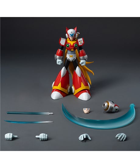 【予約】MDLX ゼロ　塗装済み可動フィギュア　ロックマンX　［threezero］