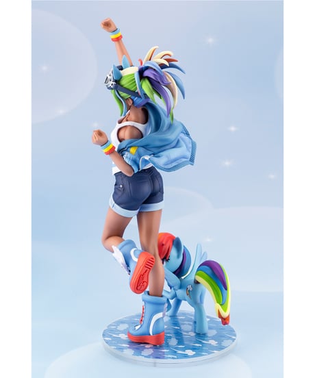 MY LITTLE PONY美少女 レインボーダッシュ【再生産】　1/7スケール　PVC塗装済み完成品　［コトブキヤ］