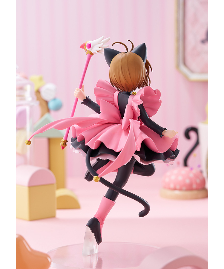 POP UP PARADE Lサイズ 木之本桜 黒猫コスチューム 未開封新品 POP UP PARADE 木之本桜 黒猫風コスチュームVer. L size 塗装済み完成品