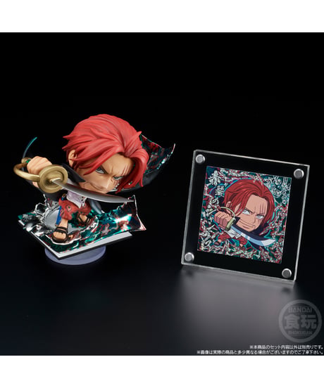 【送料無料】にふぉるめーしょん創 モンキー・D・ルフィ/シャンクス/バギー/マーシャル・D・ティーチ　全４種　ワンピース　[バンダイキャンディ]