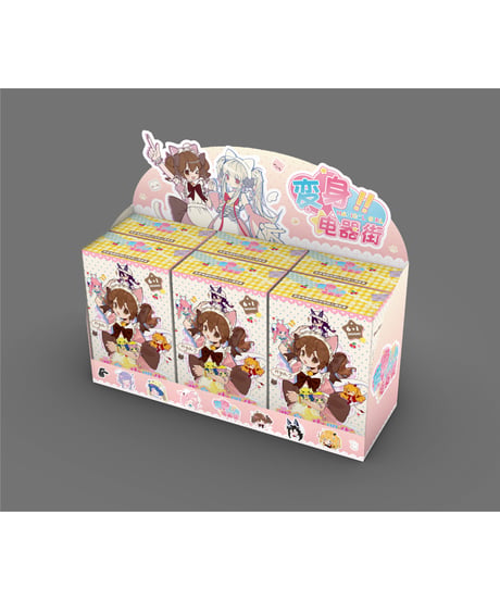 【送料無料】変身電器街 1/6スケール 植毛タイプ BJD ブラインドドール　6個入り1BOX　［OIOI Studio］