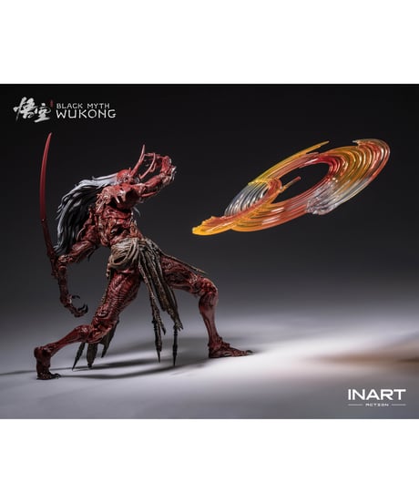 【予約】INART – 『黒神話：悟空』– 夜叉王 1/12スケール アクションフィギュア　［INART］