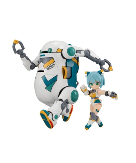 デスクトップアーミー×メカトロウィーゴ しるふぃーⅡ　彩色済可動フィギュア