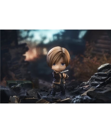 ねんどろいど レオン・S・ケネディ　プラスチック製 塗装済み可動フィギュア【バイオハザード RE:4】