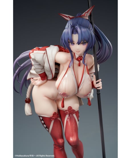 【予約】巫女少女 MIKOレースクイーンVer. 1/7 完成品フィギュア 通常版　［Hobby sakura］