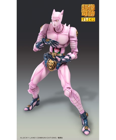 超像可動BIG「キラークイーン」『ジョジョの奇妙な冒険 第4部』　塗装済可動フィギュア　［メディコス・エンタテインメント］